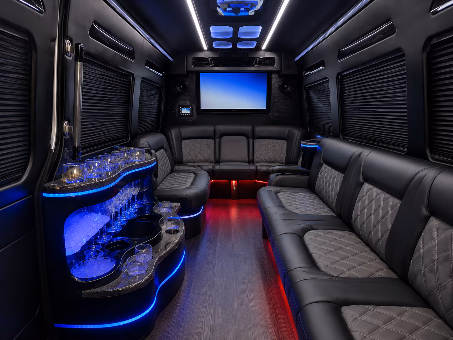 bridal party and vip transportation from richardson to dallas venues