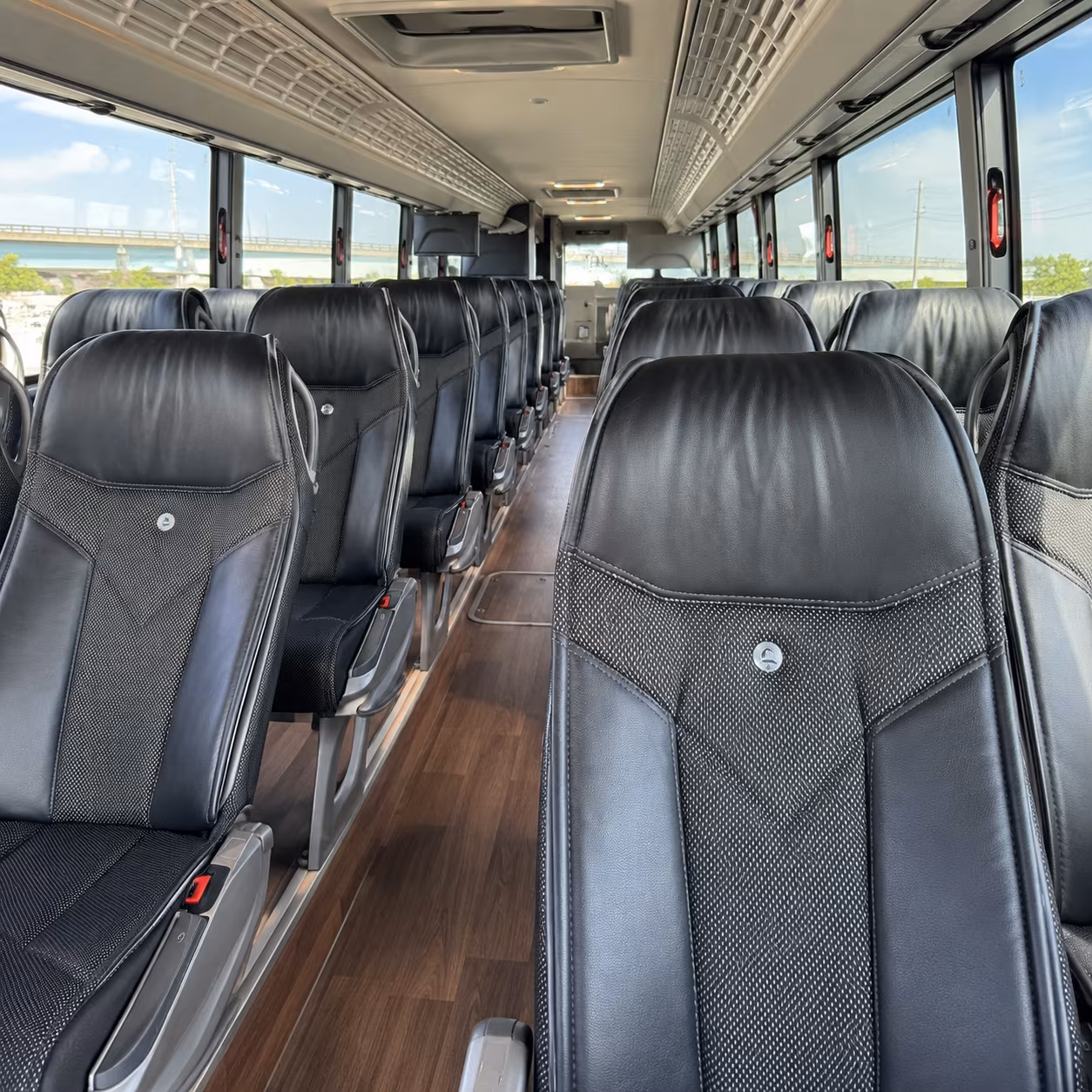 charter buses for richardson weddings at the eisemann center and nearby venues